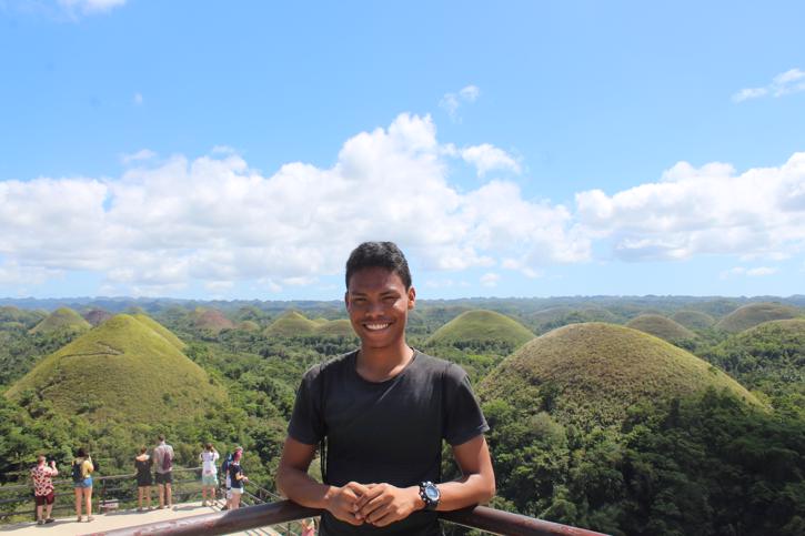 Boy in the Chocolate Hills